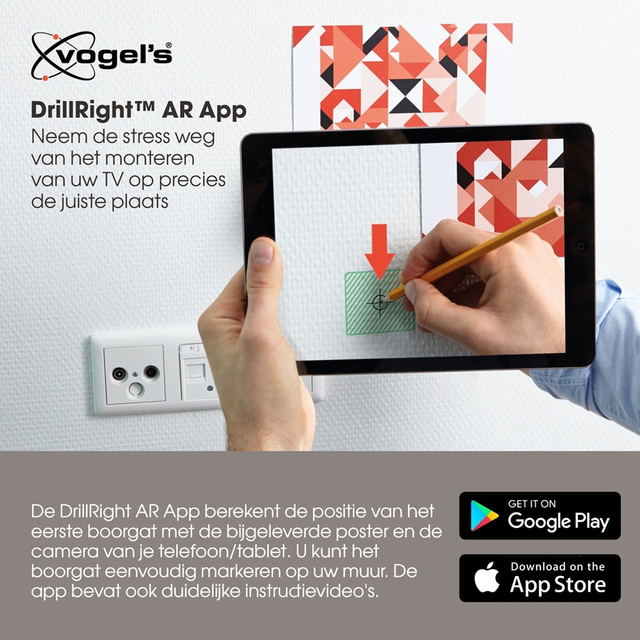 Vogel's ELITE TVM 5405 | Vaste tv-beugel | 32-77" 5